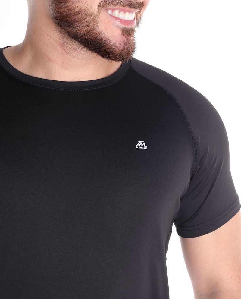 104424897-Camiseta-deportiva-Teammate-negro-solido-para-hombre