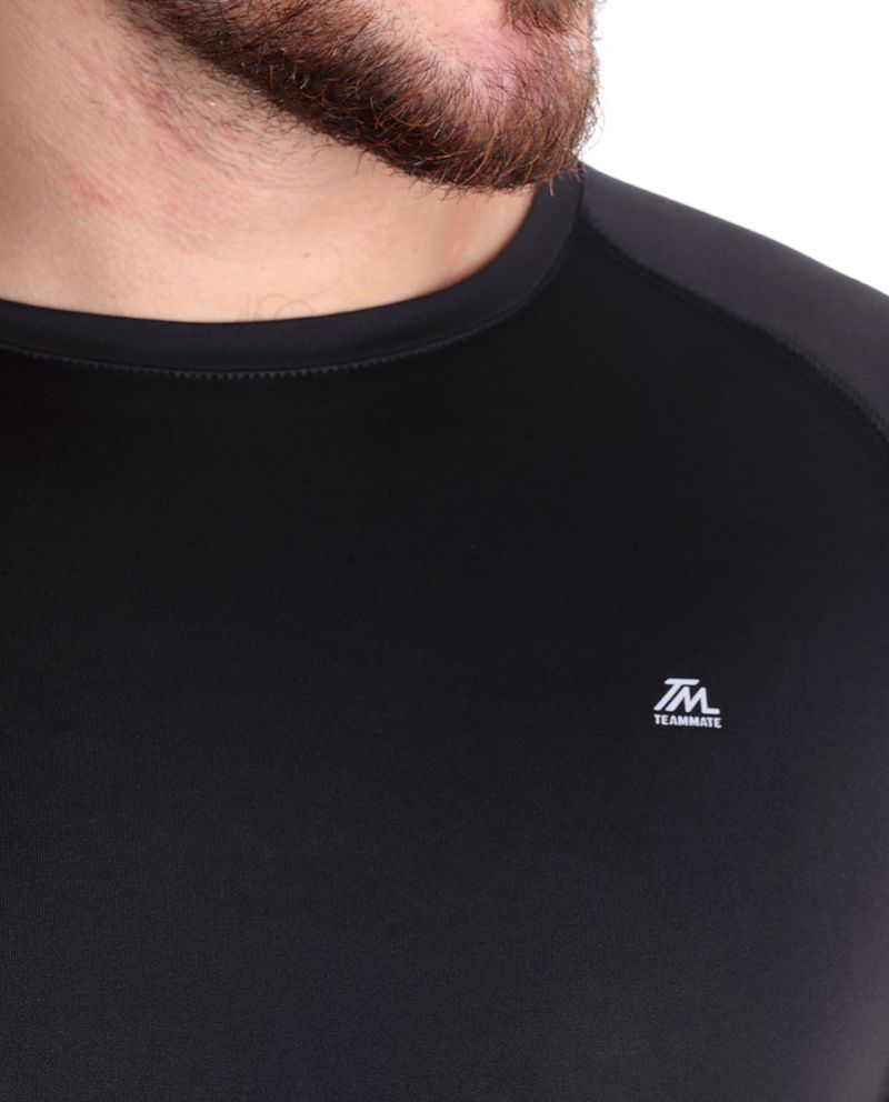 104424897-Camiseta-deportiva-Teammate-negro-solido-para-hombre