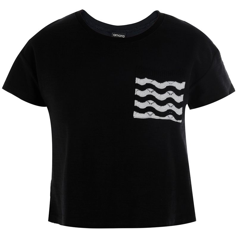 104668086-Blusa-negra-con-estampado-para-niña