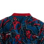 104736896-Bata-de-baño-azul-con-estampado-de-spider-man-para-niño