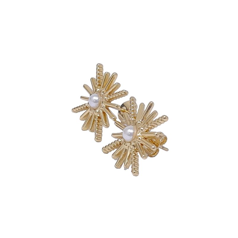 104701997-Aretes-en-forma-de-sol-de-acero-con-baño-de-oro-para-mujer