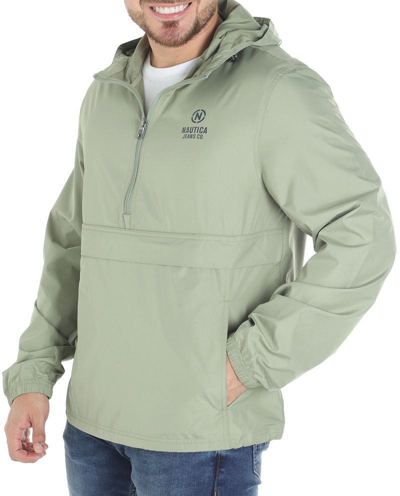 104771385-Chaqueta-impermeable-Nautica-Jeans-Co.-verde-solida-para-hombre