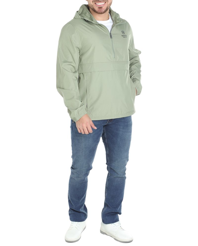104771385-Chaqueta-impermeable-Nautica-Jeans-Co.-verde-solida-para-hombre