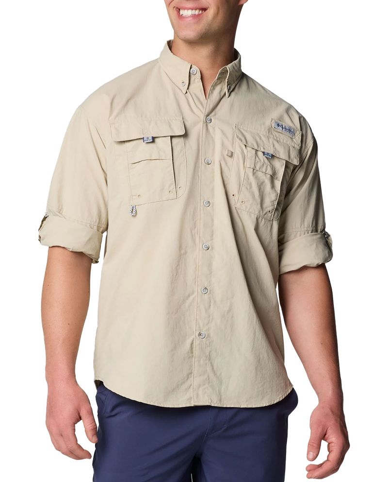 104797289-Camisa-Columbia-PFG-Bahama-II-beige-solida-para-hombre