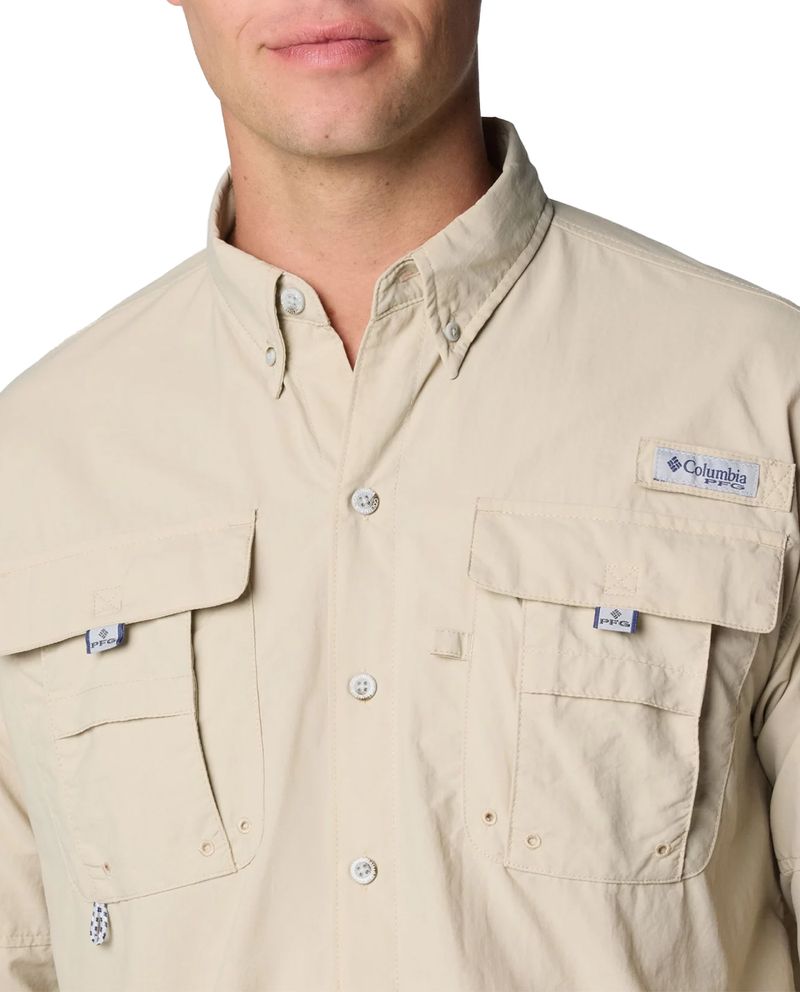 104797289-Camisa-Columbia-PFG-Bahama-II-beige-solida-para-hombre