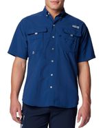 104797314-Camisa-Columbia-PFG-Bahama-II-azul-solida-para-hombre