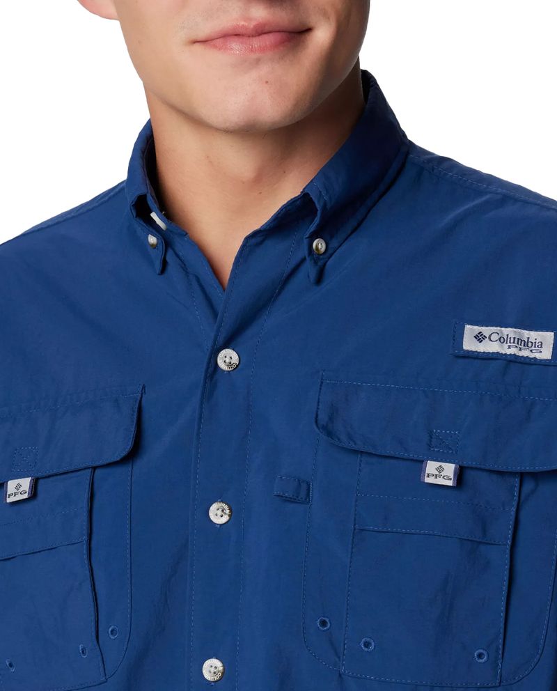 104797314-Camisa-Columbia-PFG-Bahama-II-azul-solida-para-hombre