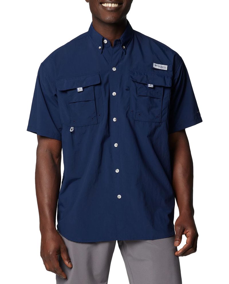 104797338-Camisa-Columbia-PFG-Bahama-II-navy-solida-para-hombre