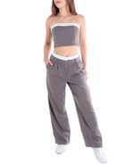 104618694-Conjunto-de-blusa-y-pantalon-No-Comment-rayado-para-mujer