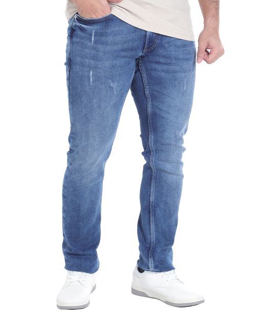 Jeans Nautica Jeans Co. tapered fit azul denim lavado para hombre