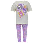 Pijama-2-piezas-bicolor-con-estampado-de-Hello-Kitty-para-niña-104684363