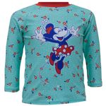 Traje-de-baño-2-piezas-bicolor-con-estampado-de-Minnie-para-bebe-niña-104508098
