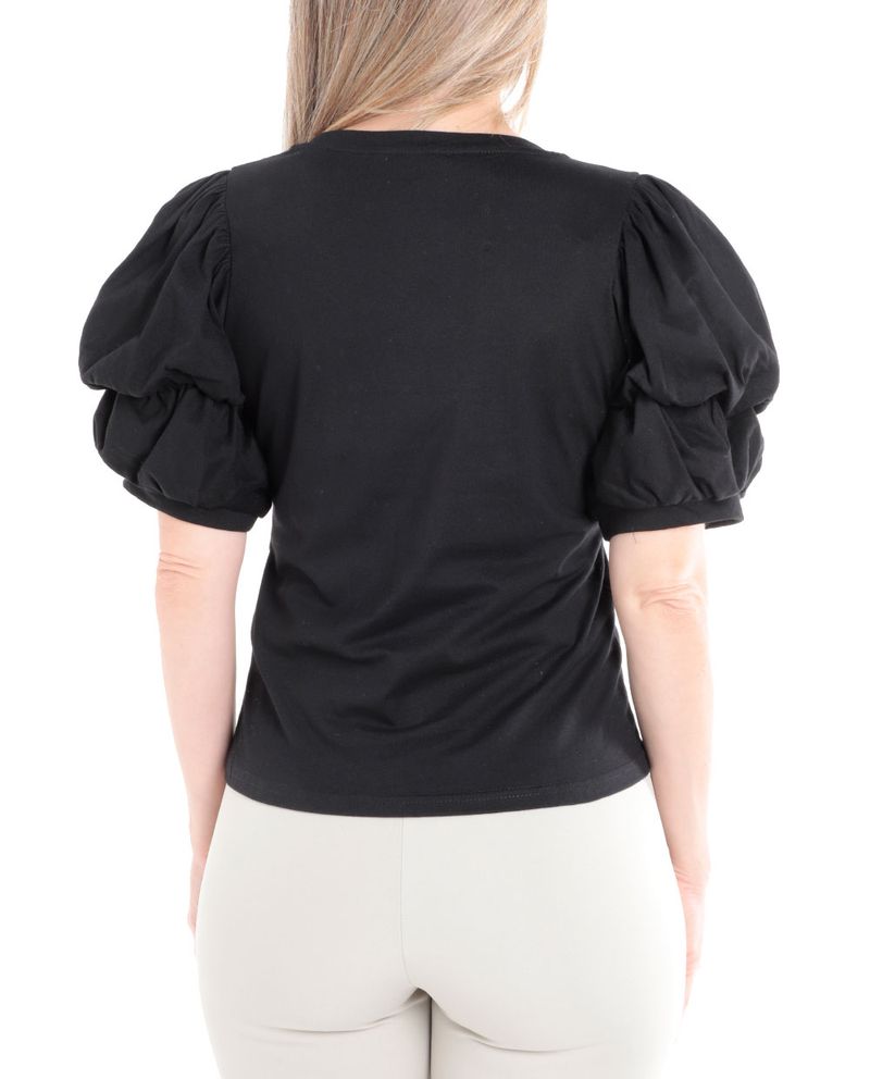 104625914-Blusa-Sabrina-formal-negra-manga-3-4-para-mujer