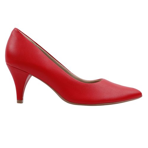 Zapato de vestir Piccadilly color rojo para mujer