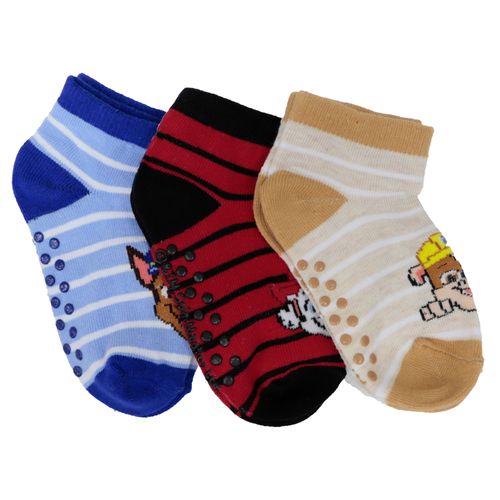 Set de 3 pares de calcetines multicolor con estampado de Paw Patrol para niño