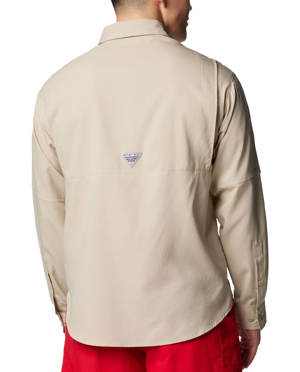 Chemise Columbia PFG Tamiami II Homme - Manches Longues, Beige, Taille M, UPF 40 (neuve Avec étiquettes)