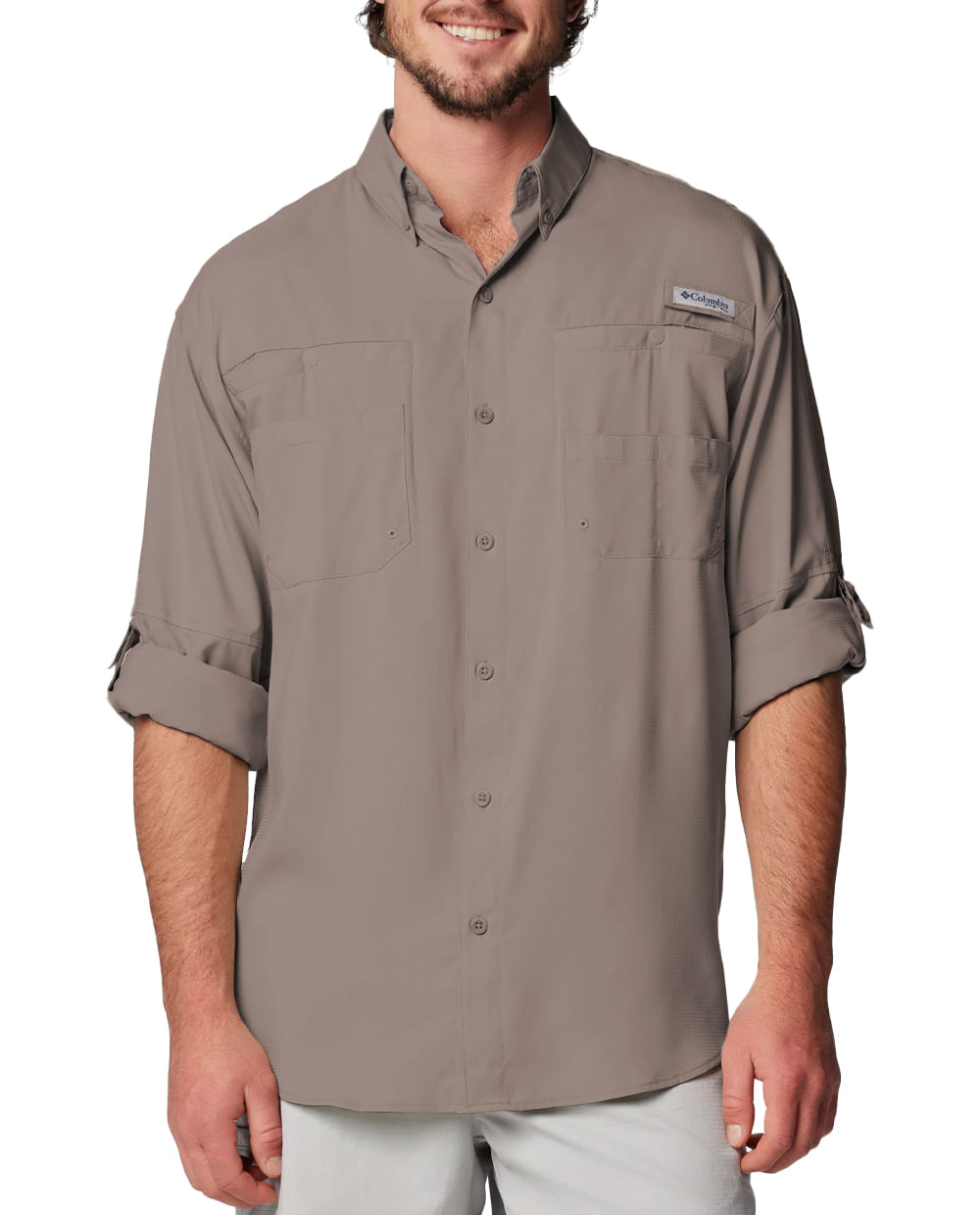 Columbia Camisa PFG Tamiami II De Manga Larga Para Hombre