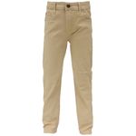 Jeans-beige-solido-para-niño