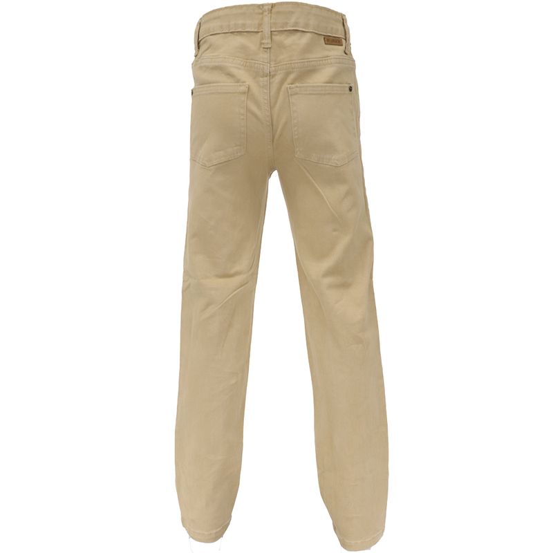 Jeans-beige-solido-para-niño