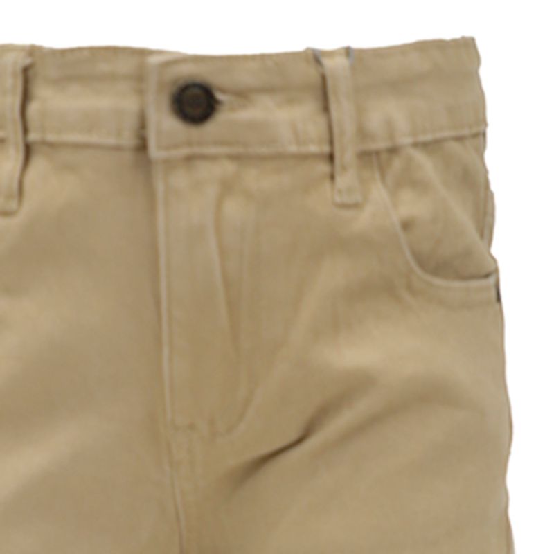 Jeans-beige-solido-para-niño