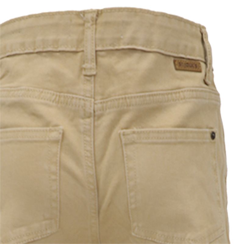 Jeans-beige-solido-para-niño