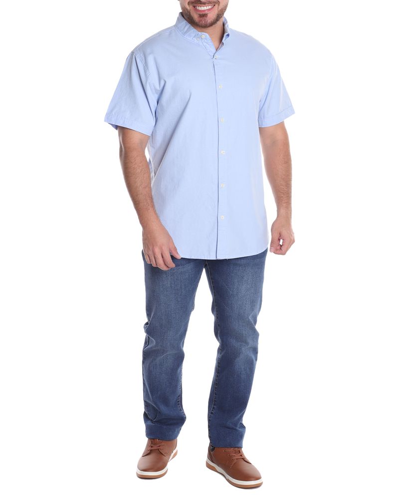 104693892-Camisa-casual-Gents-celeste-solida-para-hombre