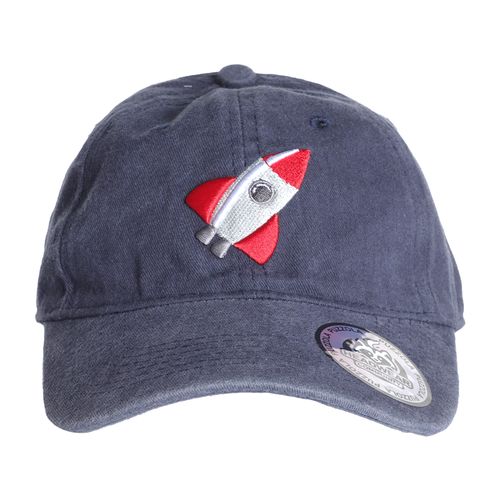 Gorra Puzzola heather con bordado de nave espacial unisex