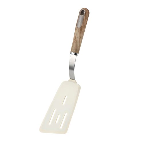 Espátula de silicón color crema 33 cm