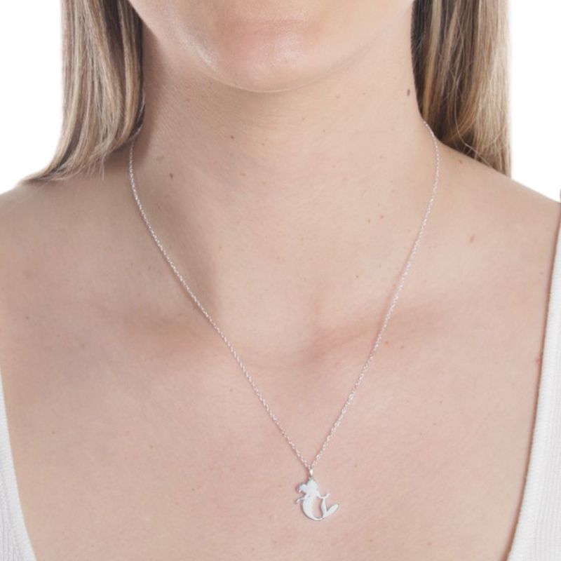 104711155-Cadena-con-dije-de-la-sirenita-plateado-1mm-18--para-mujer-niña