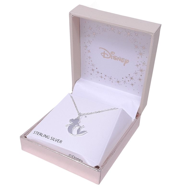 104711155-Cadena-con-dije-de-la-sirenita-plateado-1mm-18--para-mujer-niña