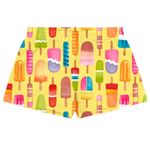 Short-amarillo-con-estampado-para-niña-104781939