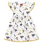 Vestido-blanco-con-estampado-para-niña-104789091
