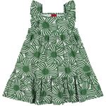 Vestido-bicolor-con-estampado-de-flores-para-niña-104789127