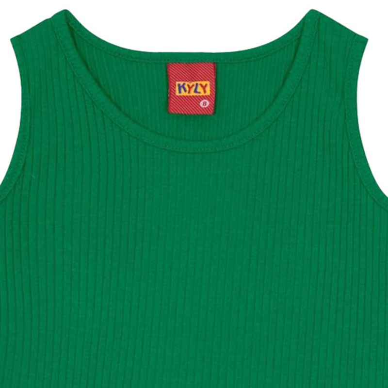 Blusa-verde-solido-para-niña-104789108
