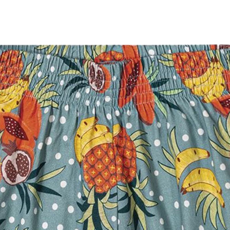 Short-verde-con-estampado-de-piñas-para-niña-104789117