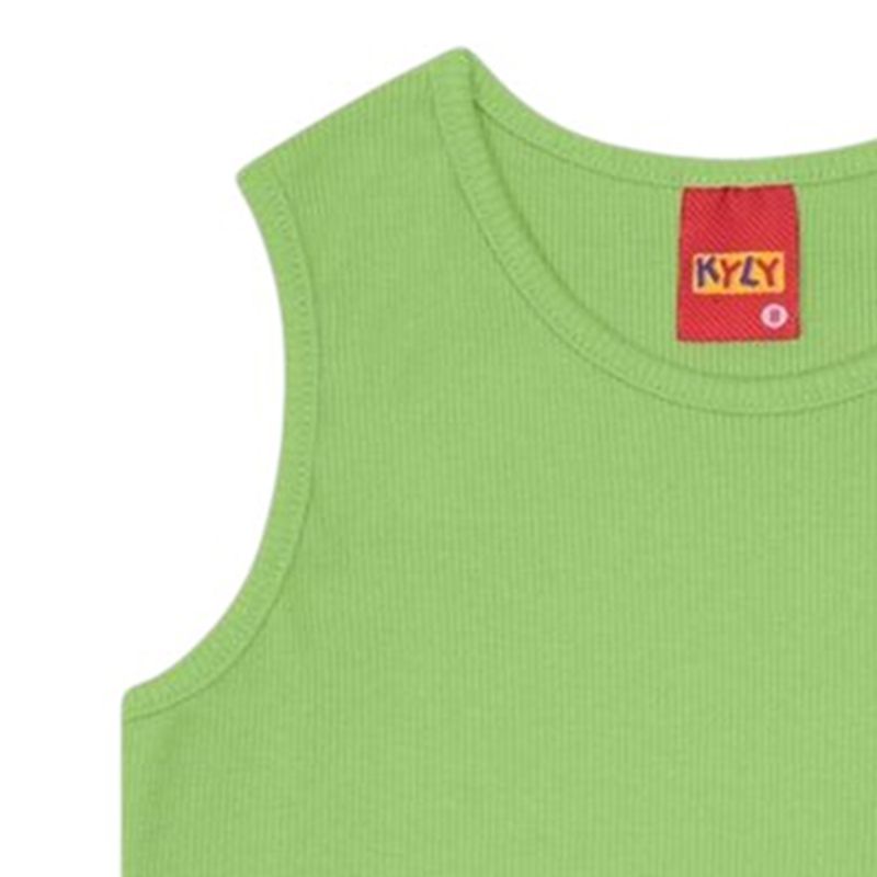 Blusa-verde-solido-para-niña-104781965