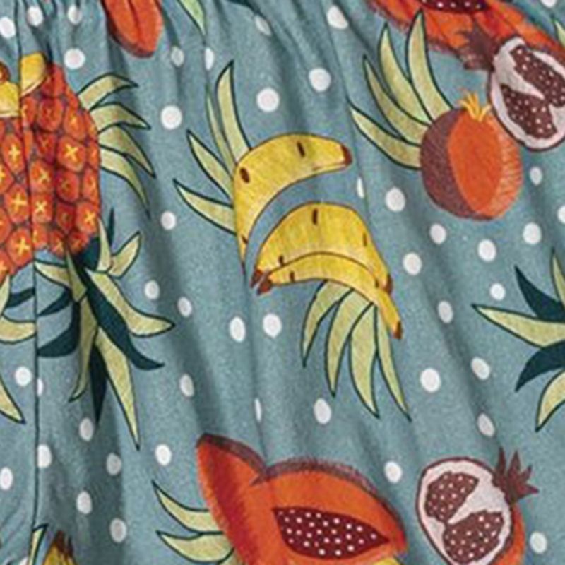Short-verde-con-estampado-de-piñas-para-niña-104789117