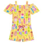 Romper-amarillo-con-estampado-para-niña-104781942