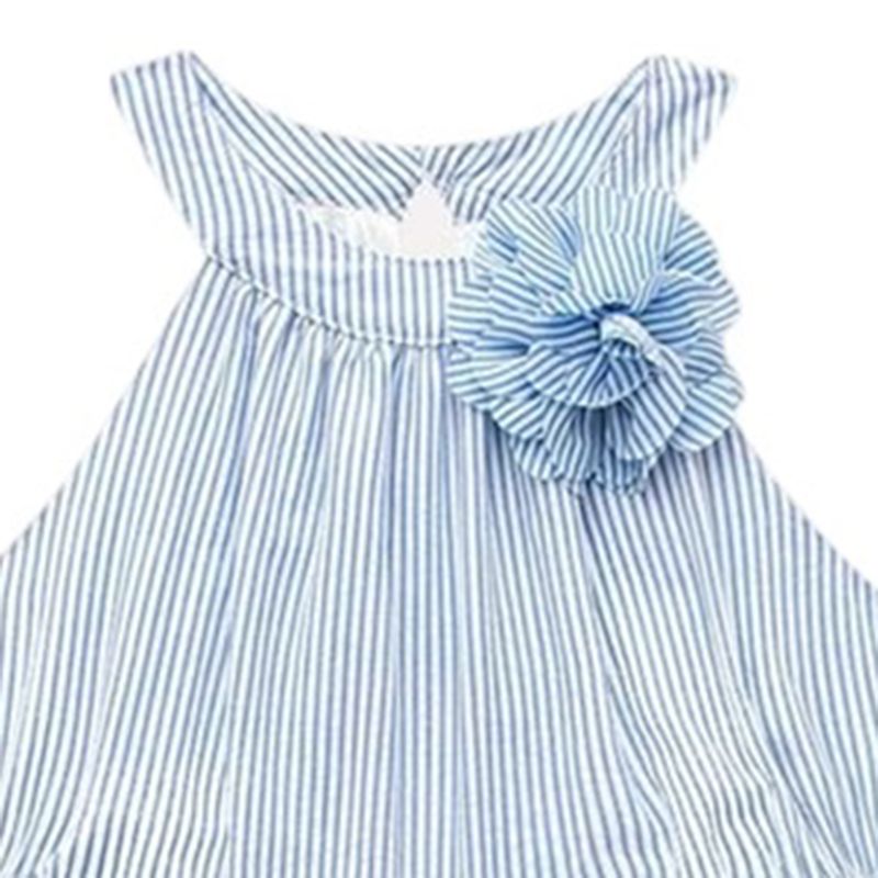 Vestido-bicolor-a-rayas-para-niña-104783390