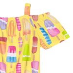 Romper-amarillo-con-estampado-para-niña-104781942