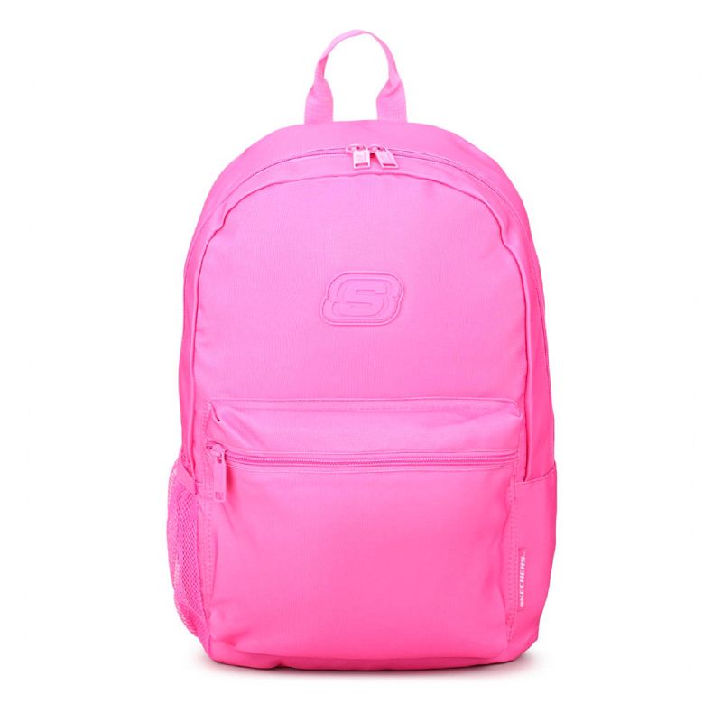 104797695-Mochila-Skeachers-juvenil-fucsia-12x18x6-pulgadas