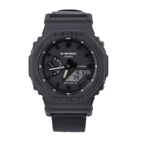 Reloj G-Shock análogo/digital nylon negro para hombre