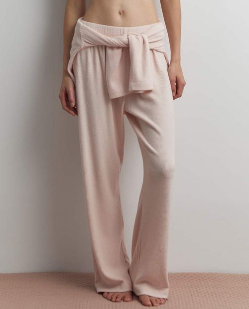 Pantalón de pijama Sfera rosado para mujer