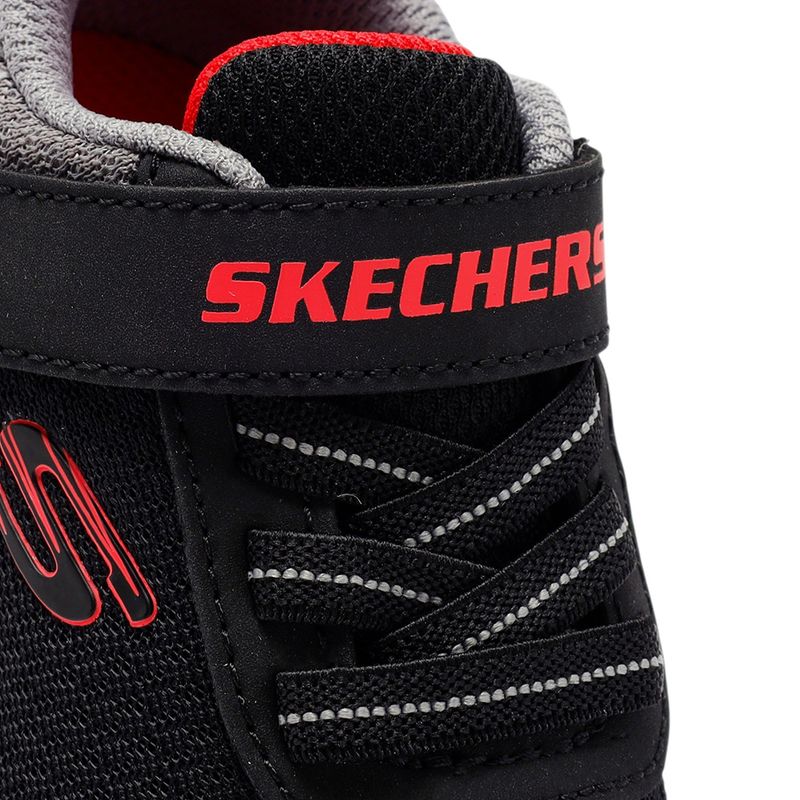 104805276-Zapato-deportivo-casual-Skechers-negro-rojo-para-niño-bebe
