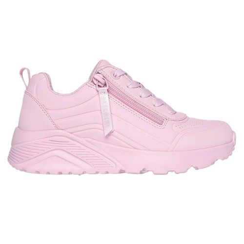 Zapato deportivo casual Skechers rosado para niña