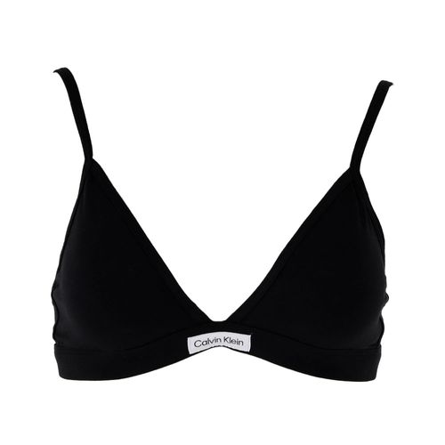 Brassier Calvin Klein sin pendientes negro para mujer
