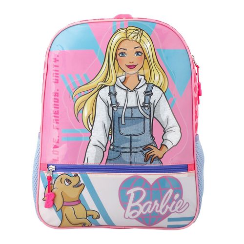 Mochila infantil con estampado floral de Barbie