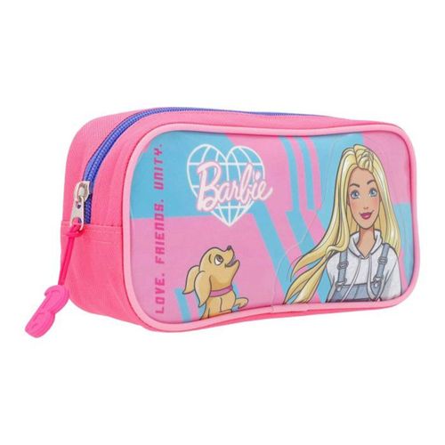 Estuche infantil Barbie estampado floral