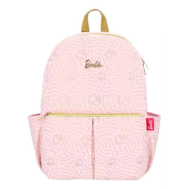 Mochila juvenil Barbie rosada estampada Siman Nicaragua