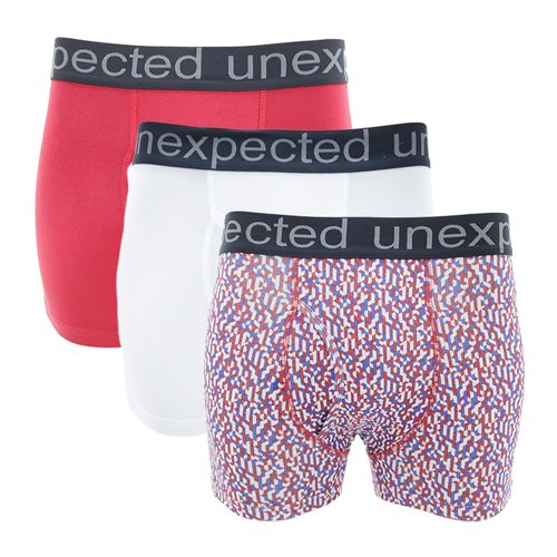 Pack de 3 boxers briefs Unexpected multicolor para hombre